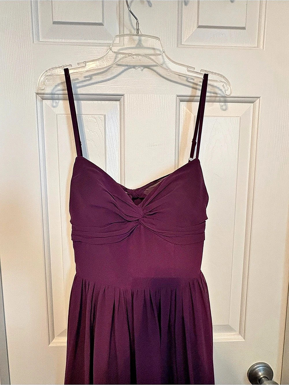 Azazie Purple Maxi Dress